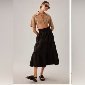 Anthropologie Somerset Maxi Skirt